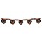 Beistle 7½in. x 4Feet Standard Vintage Halloween Jointed Cat Streamer - 12 Pack